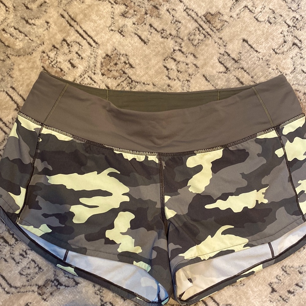 Lululemon speed shorts 8